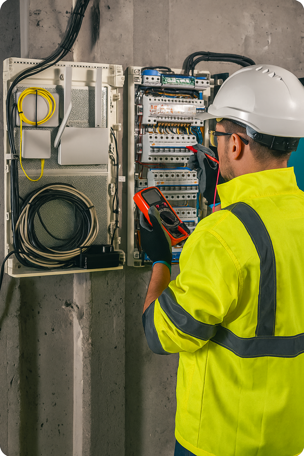 20250916 2101 electricista en acción remix 01k5apb8c7e66bnnjz5fd4xnga